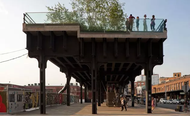 Meatpacking Bölgesi'ndeki Highline Parkı