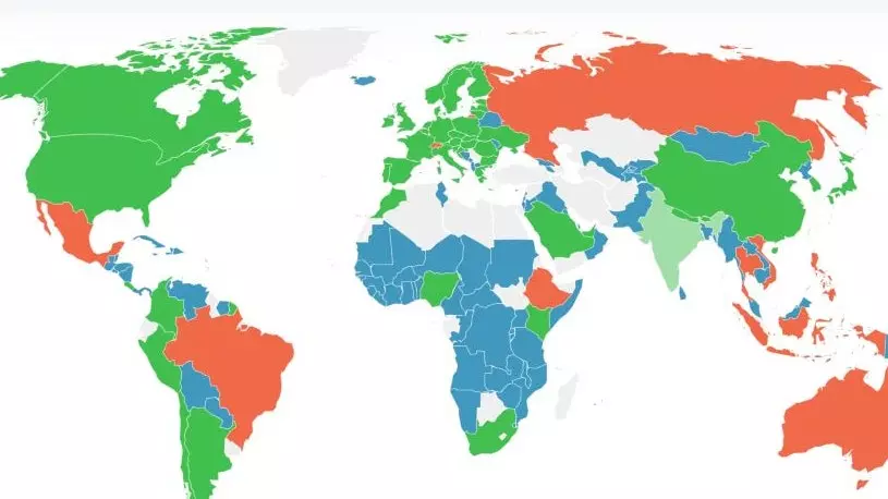 Zemljevid podnebne krize: katere države izpolnjujejo cilje?