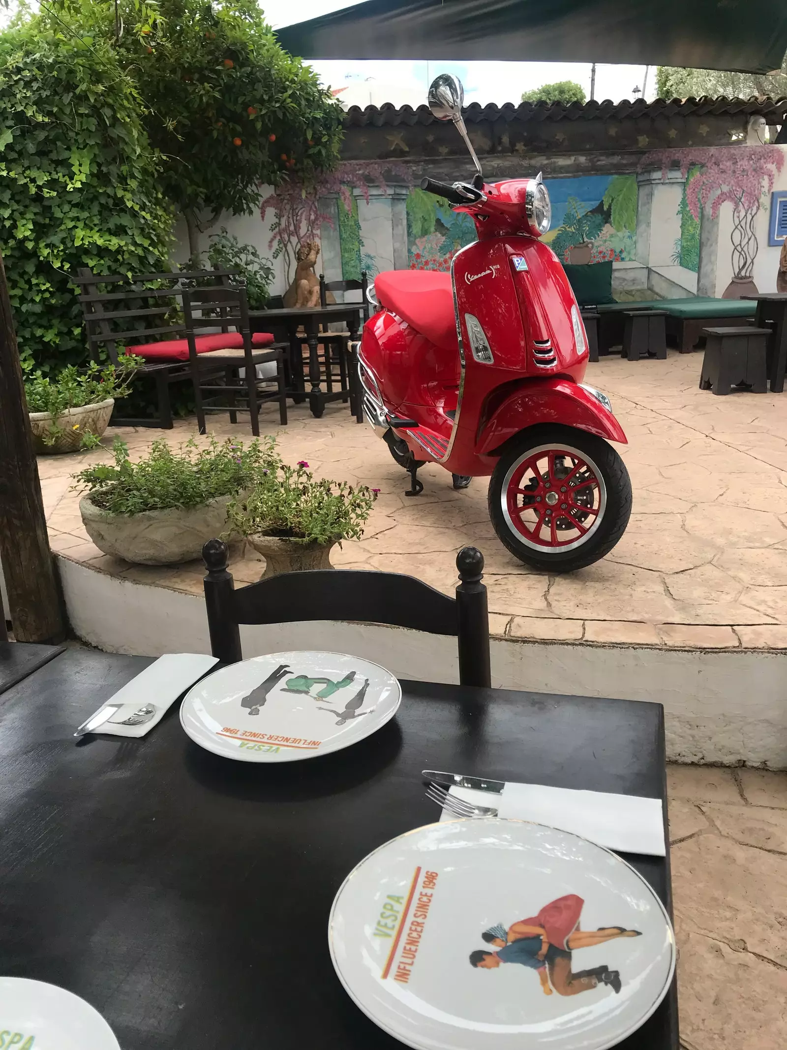 Il patio più carismatico dell'isola si trova a Raco Verd.