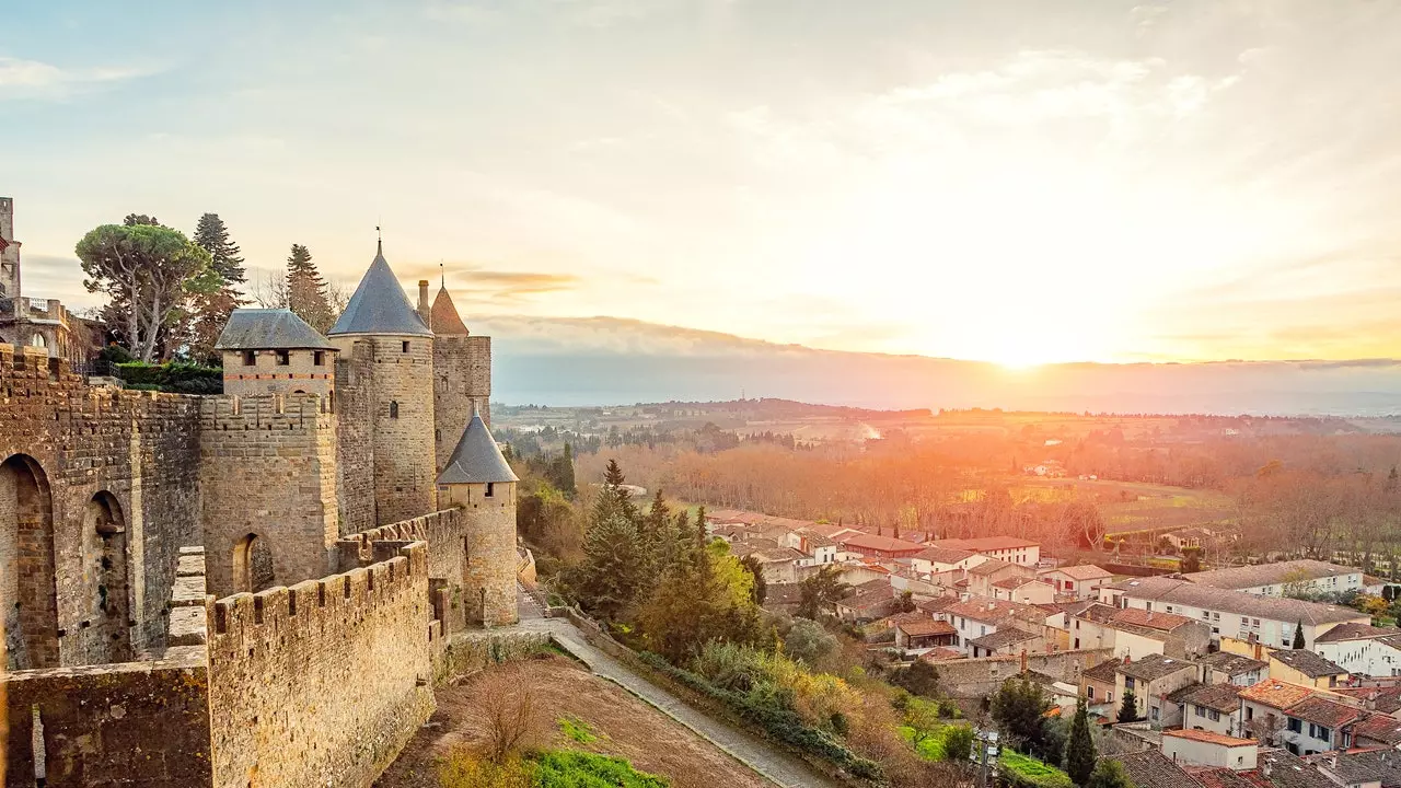 24 jam di Carcassonne yang indah