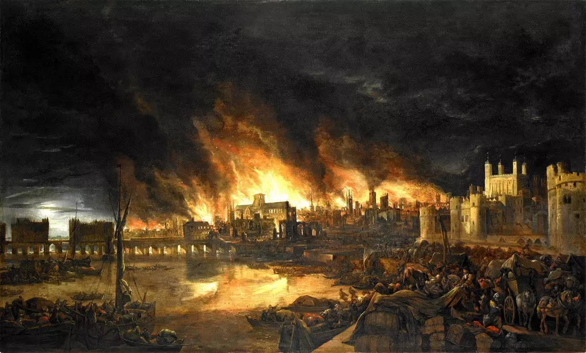 Reviva o 'Grande Incêndio que destruiu Londres em 1666