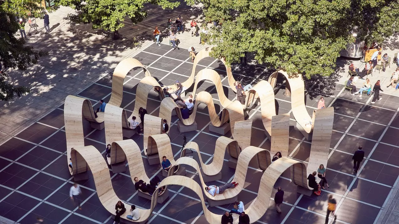 ‘Please Be Seated’ : l’installation où vous voudrez passer vos après-midi d’automne à Londres