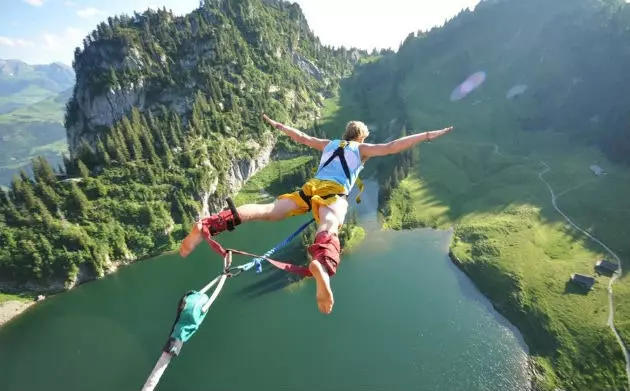 Bungee sprangen