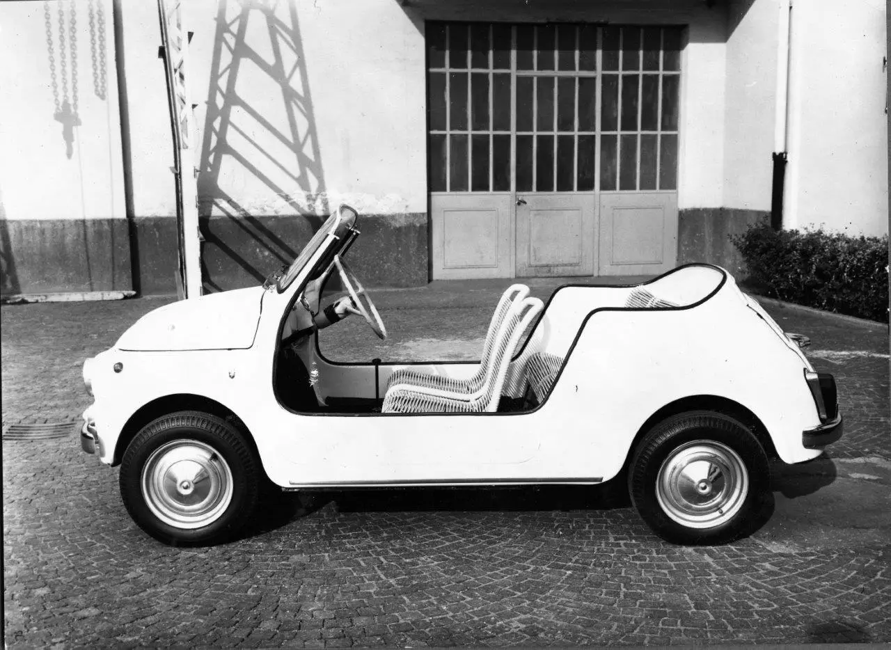 Aristotle Onassis and actor Yul Brynner used the 500 Jolly to get to their yachts or as a golf car in their...