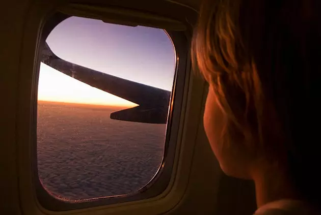 Vistas de um avião