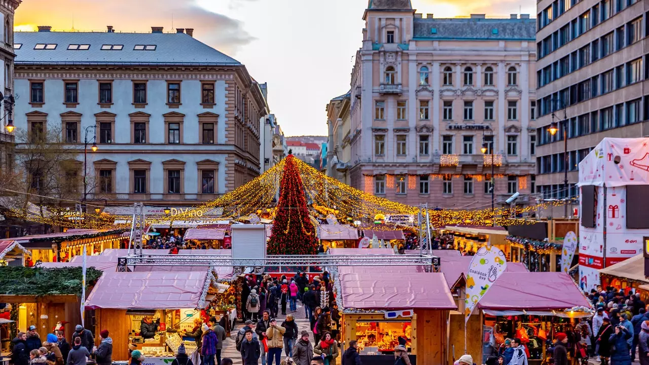 Pasaran Krismas Budapest, dipilih yang terbaik di Eropah