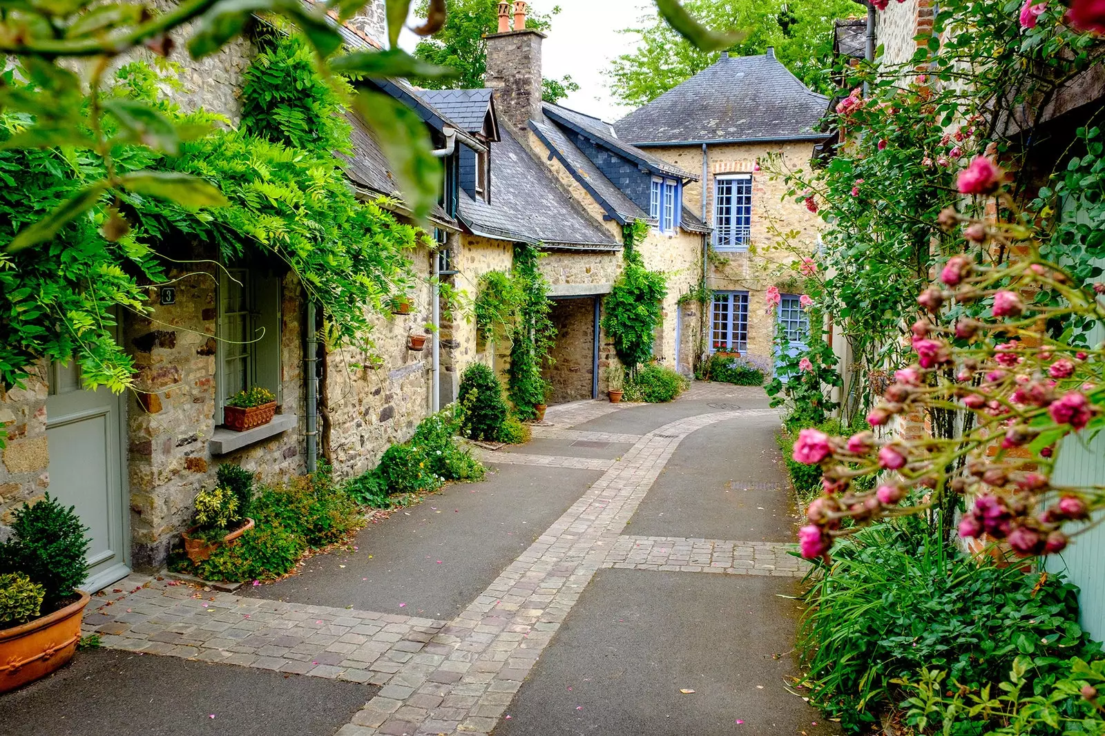 The picturesque village of SainteSuzanne