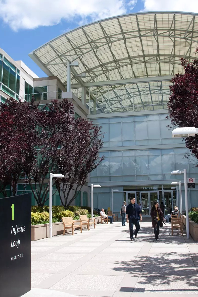 Apple's Infinite Loop í Cupertino