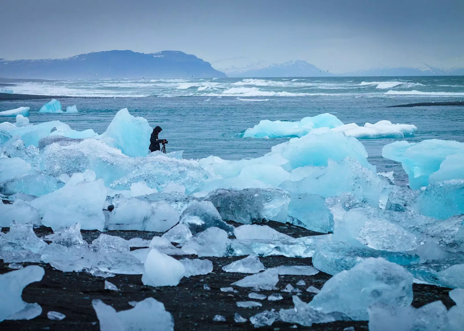 Island im Winter