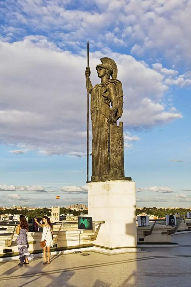 The terrace of the Círculo de Bellas Artes