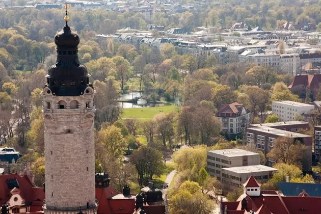 Vaizdai iš Panoramos bokšto