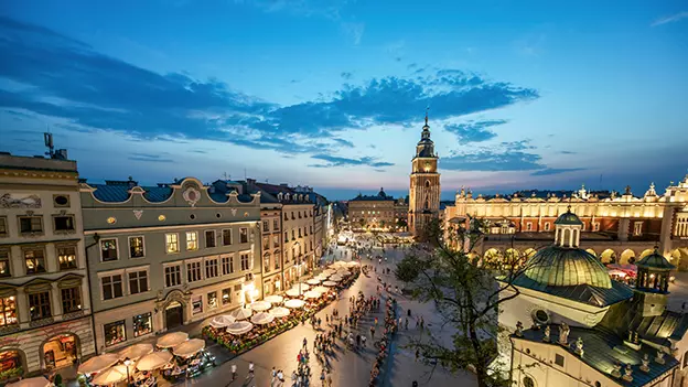 48 Stonnen zu Krakau