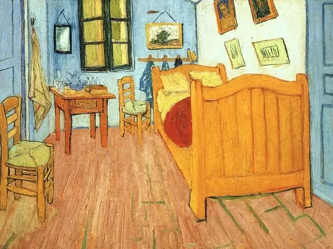 A pintura original de Van Gogh