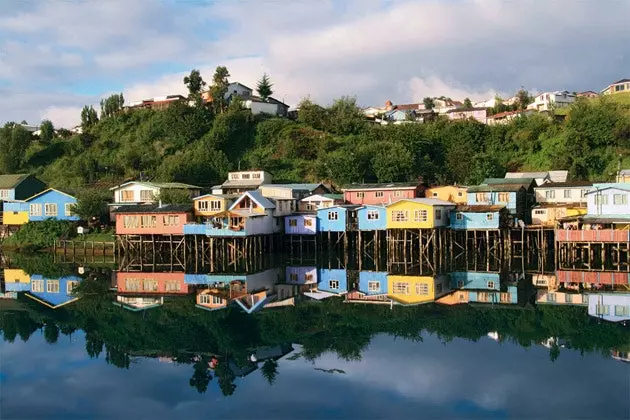 The picturesque stilt houses of Chilo