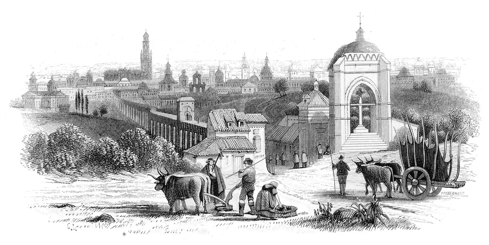 Ukiran Seville dari tahun 1848