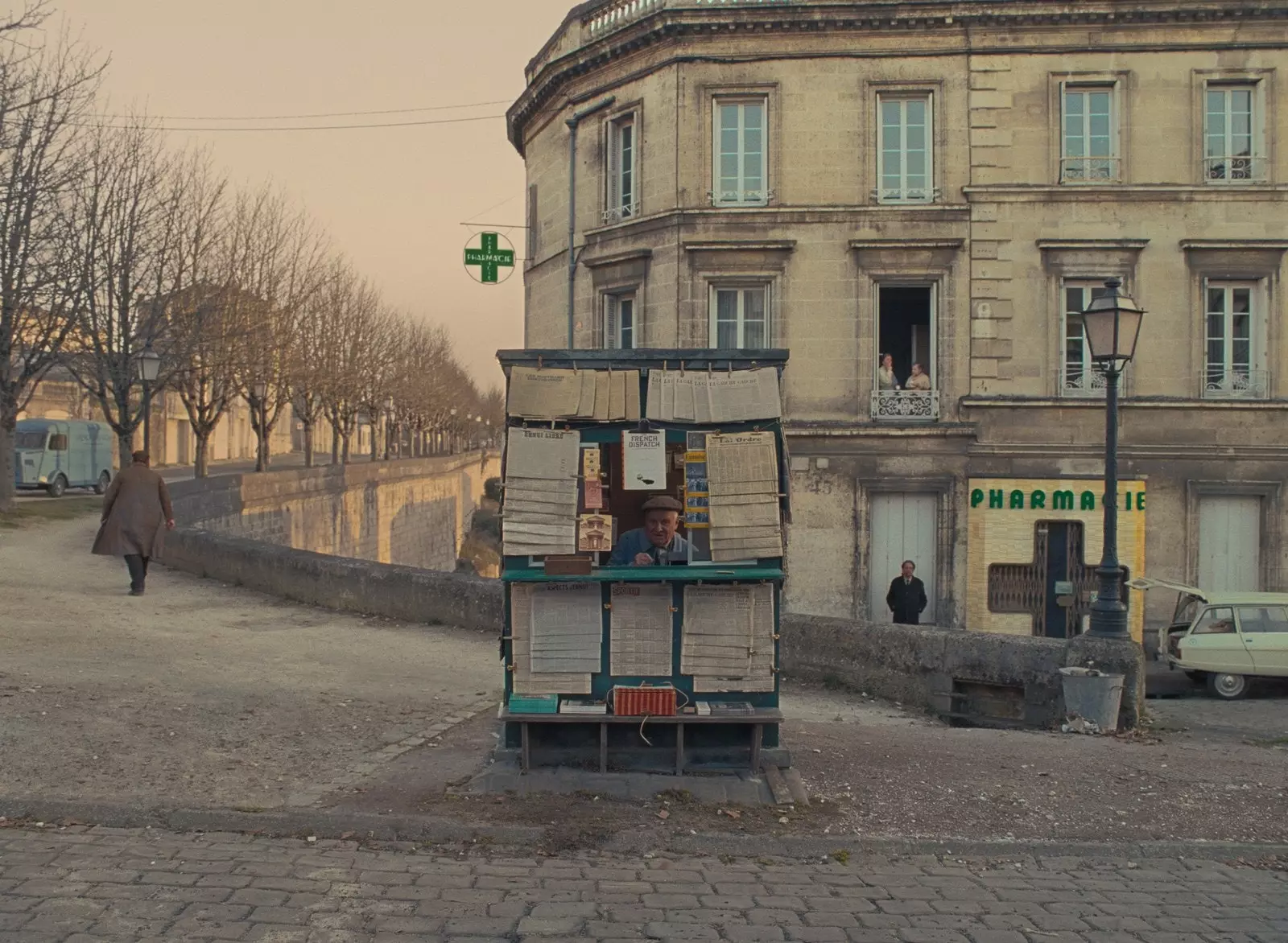 Als Kulisse diente die Stadt Angoulême.