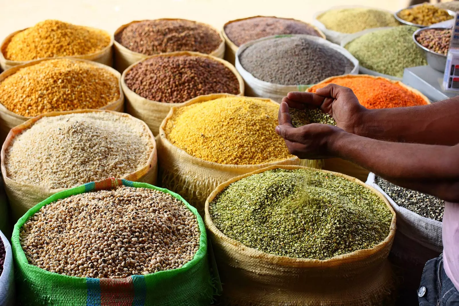 Bazar di Lahore Pakistan