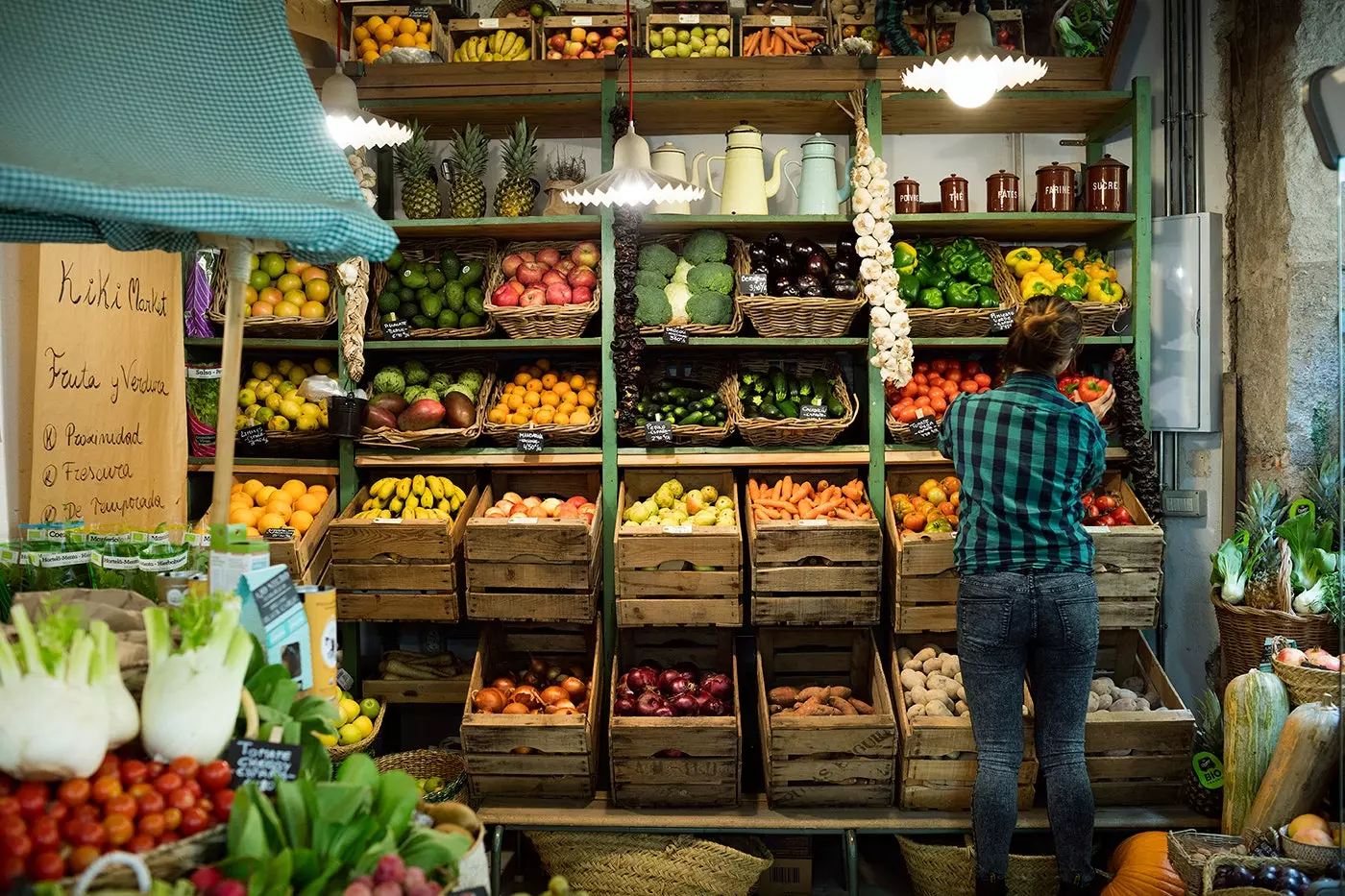 Makanan Organik Pasar Kiki