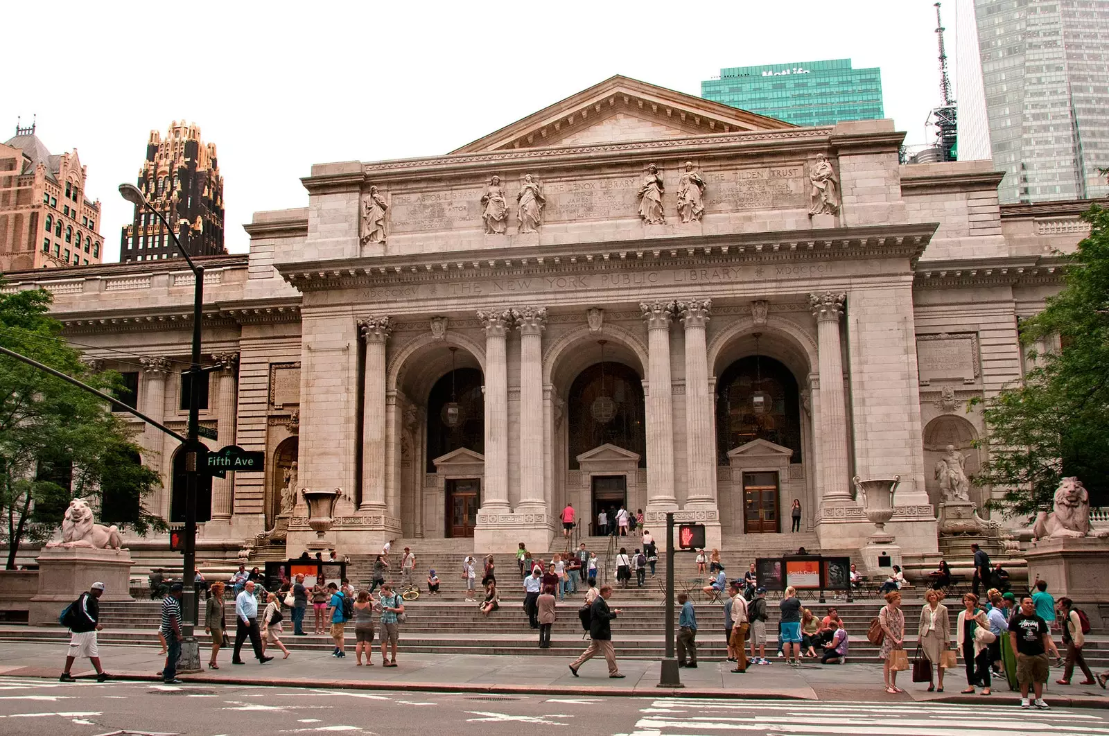 Utställningen kommer att vara på New York Public Library