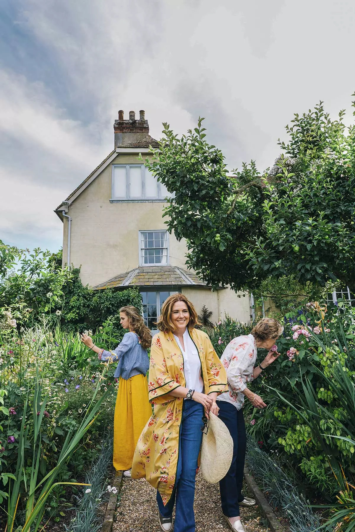 Sarah Sally et Anglica à Charleston Farmhouse