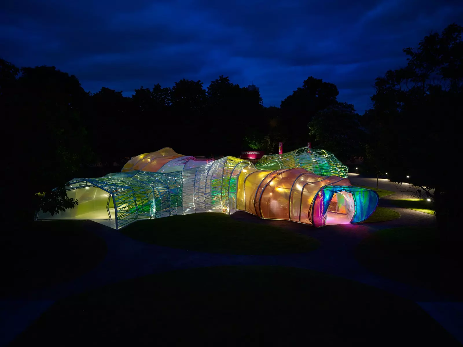 La galeria inflable signada per l'estudi espanyol Selgascano el 2015 per al Pavilion.