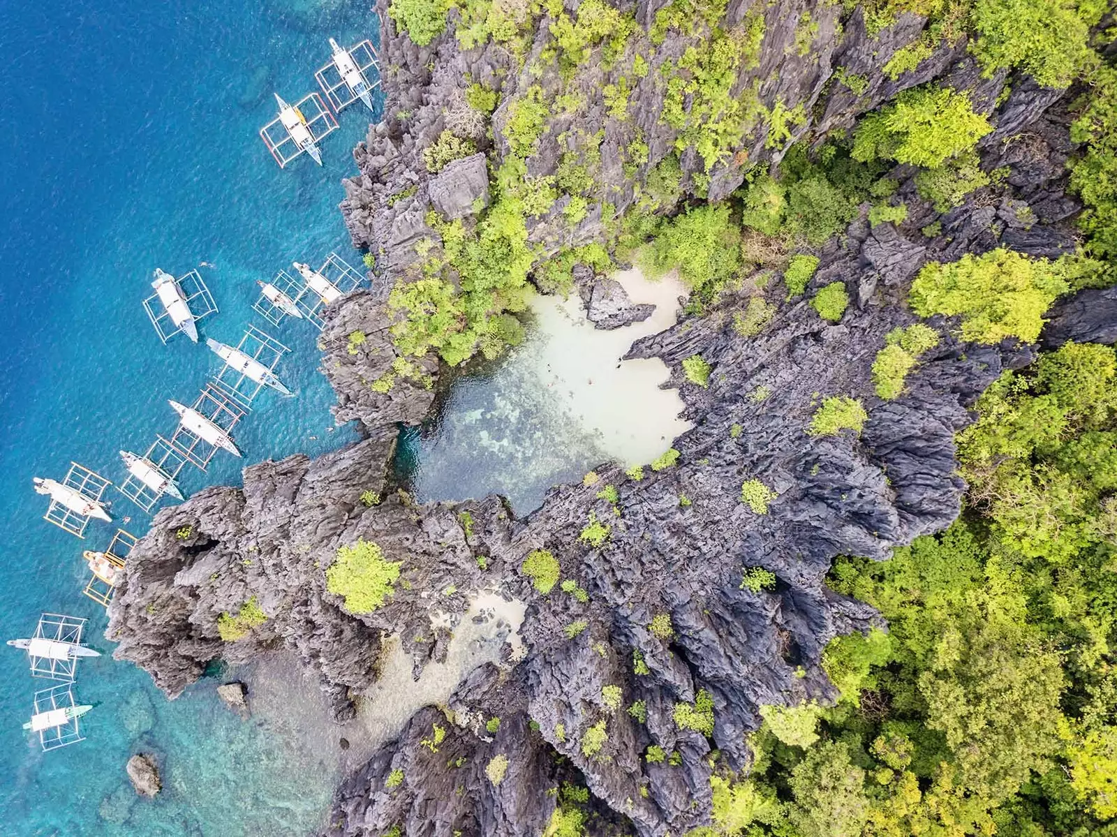 Hidden Beach El Nido den tredje vinnaren