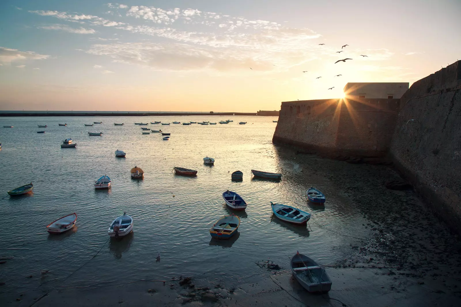 Tramonto da La Caleta Cadice