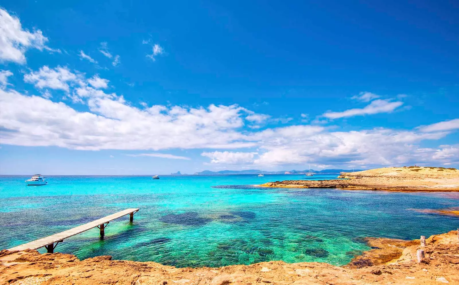 Posidonia huyapa maji ya Formentera uwazi wao wa ajabu