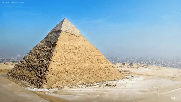 La grande piramide di Giza