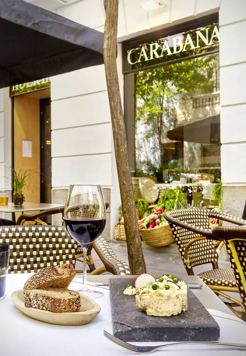 Terrasse du Jardin de Carabaña