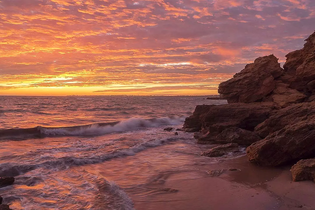 Pantai La Calita di Puerto de Santa María.