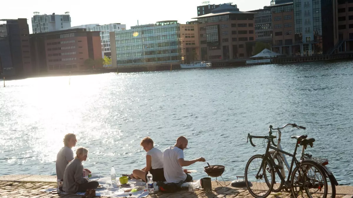 În Copenhaga sunt deja mai multe biciclete decât mașini