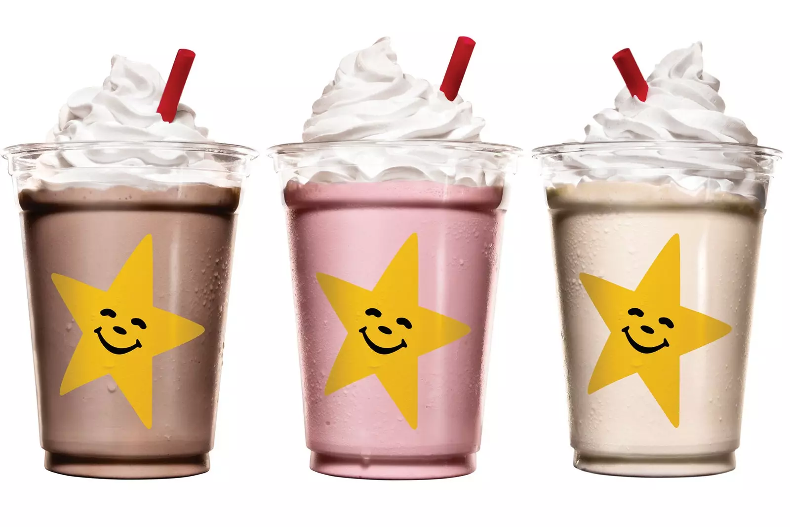 Carl's Jr Milkshakes