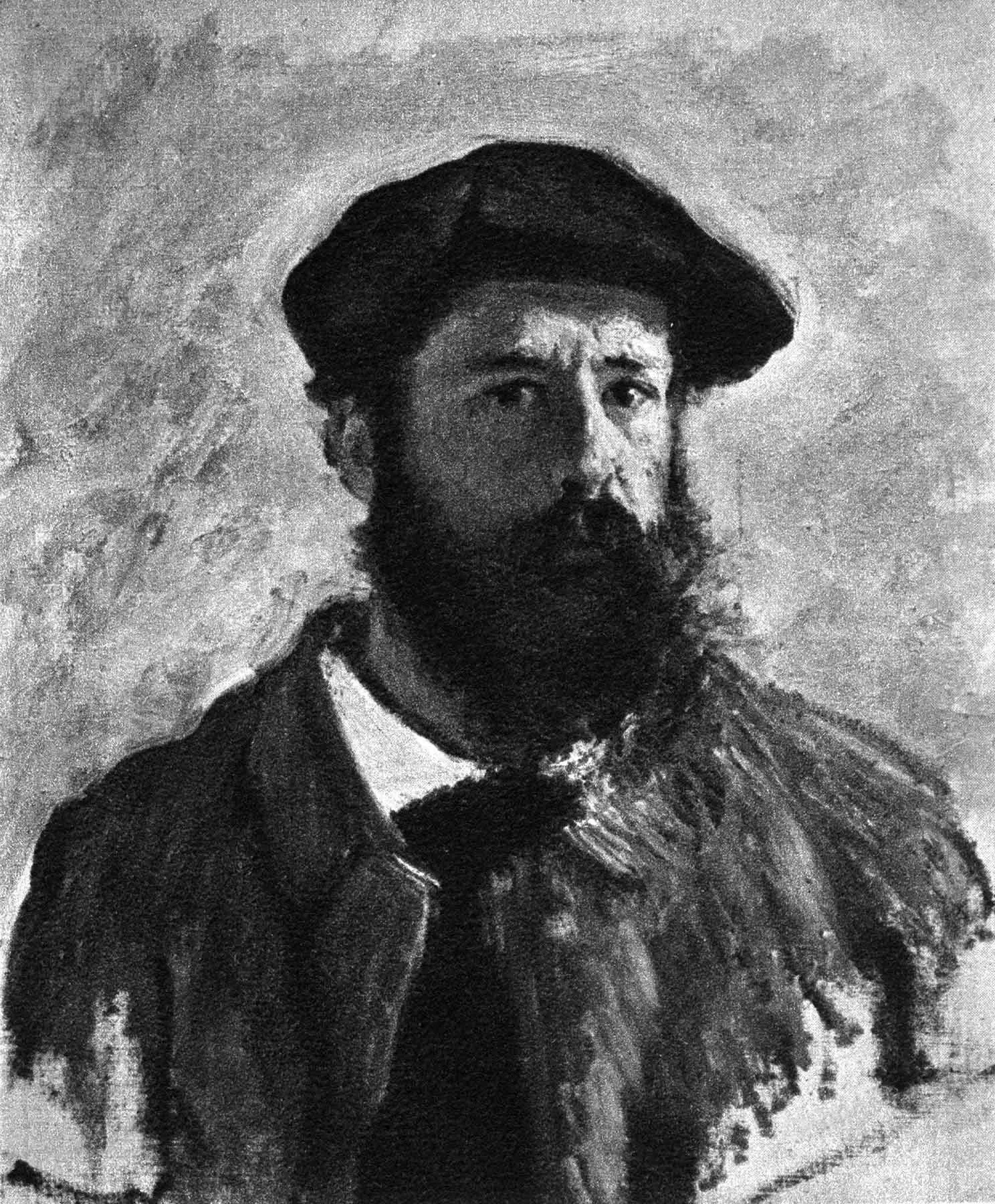 Autoritratto di Monet dipinto nel 1886