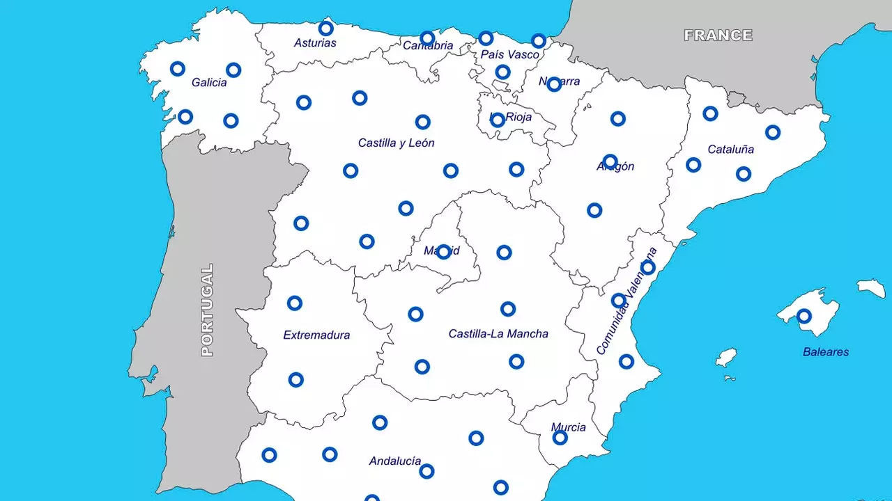 El mapa de les paraules típiques de cada comunitat