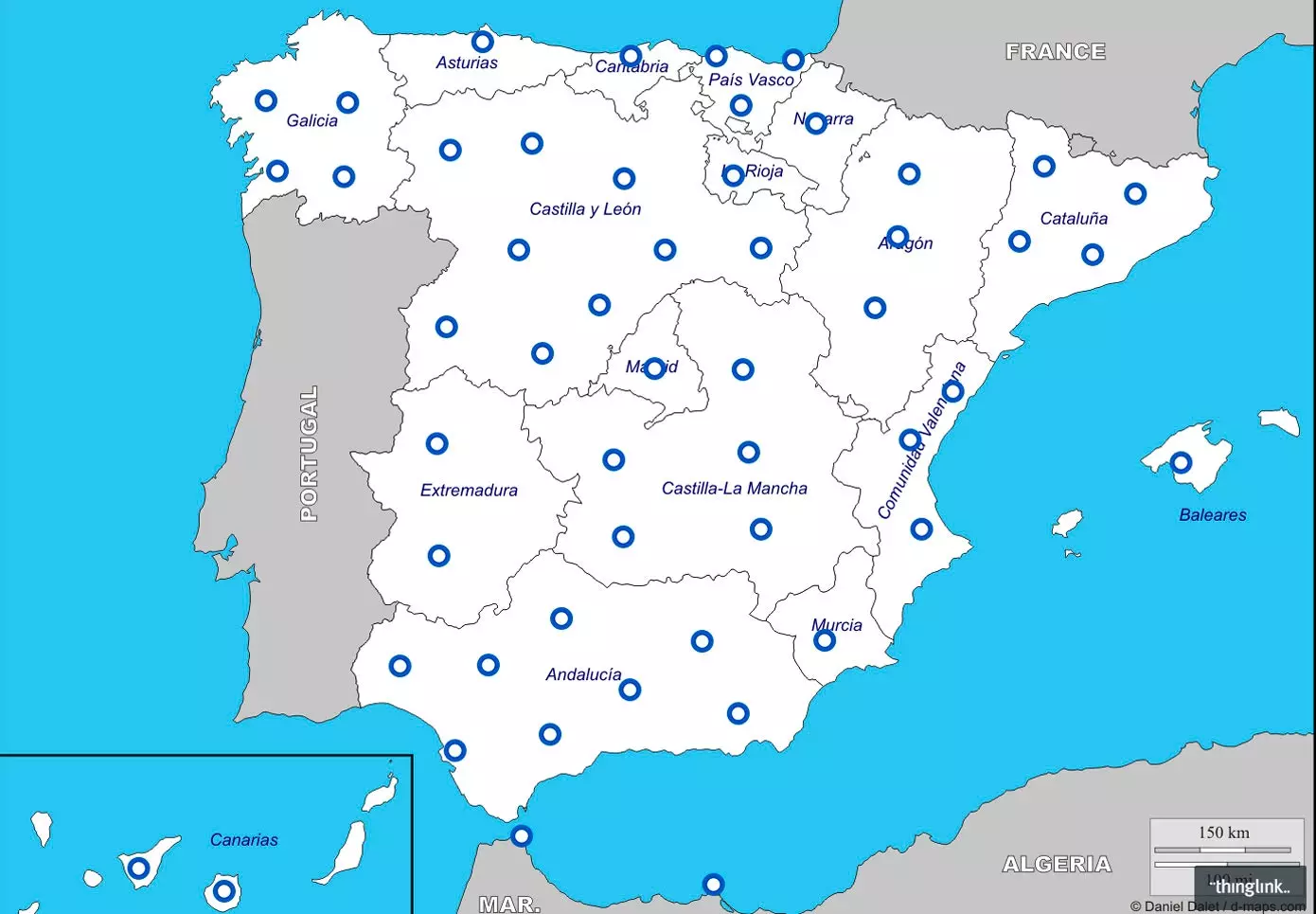 El mapa de les paraules típiques de cada comunitat