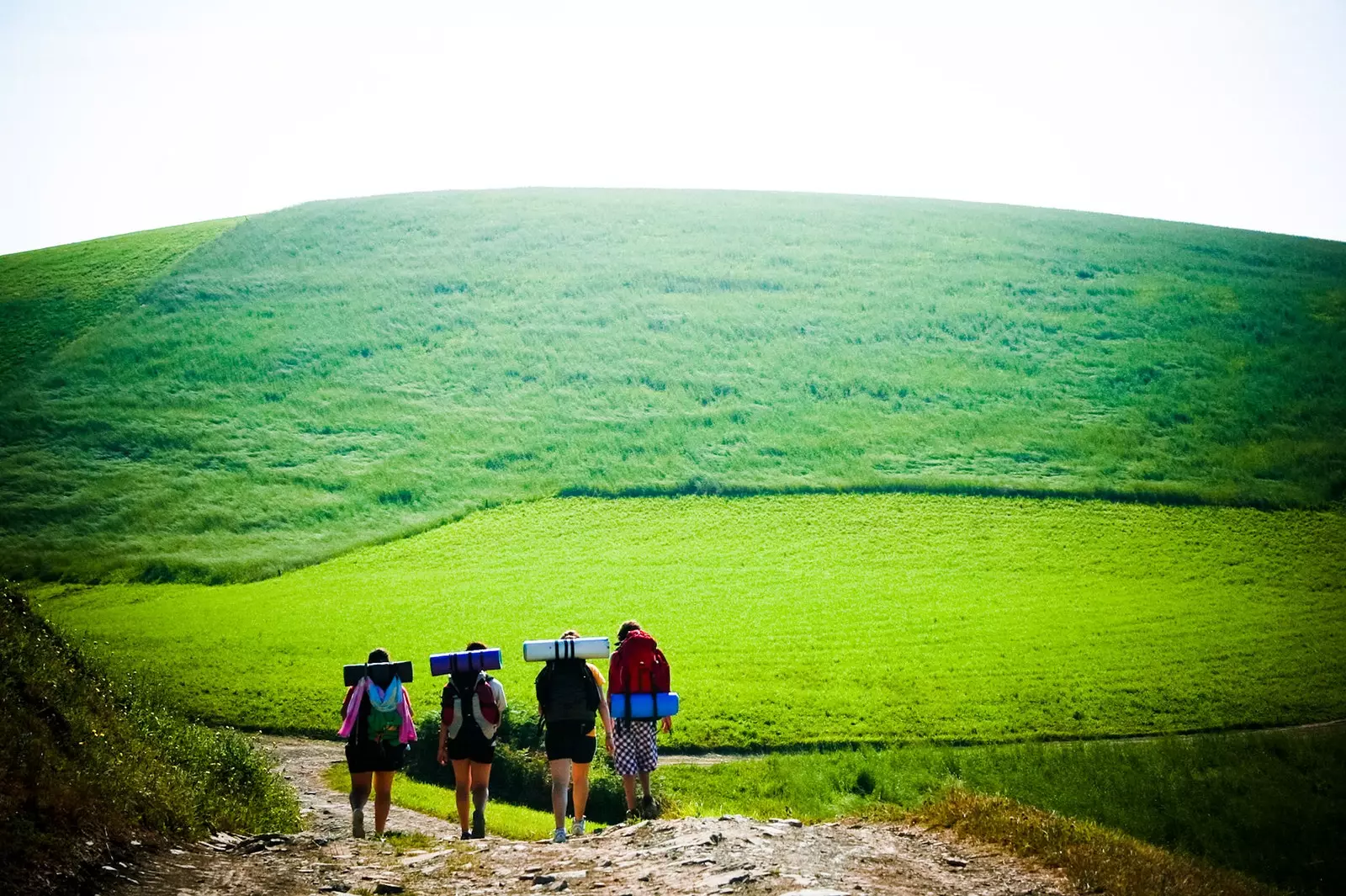 Camino de Santiago bez asfaltu, která testuje poutníka