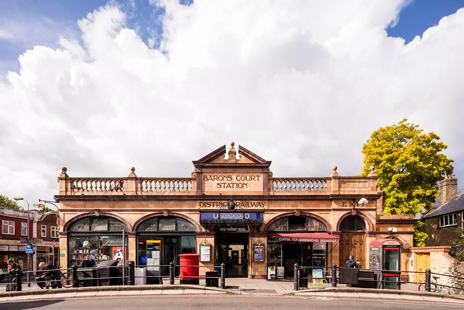 Baron's Court Station.