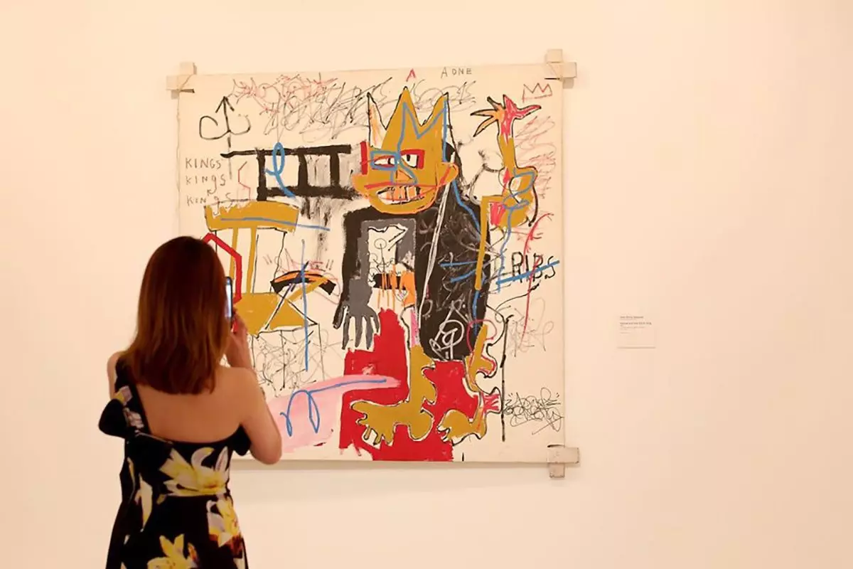 Basquiat lwn. Haring.