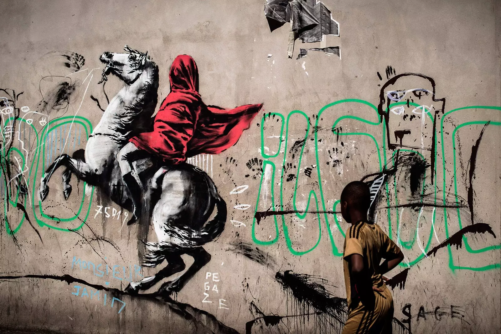 Sì, i graffiti apparsi a Parigi sono di Banksy