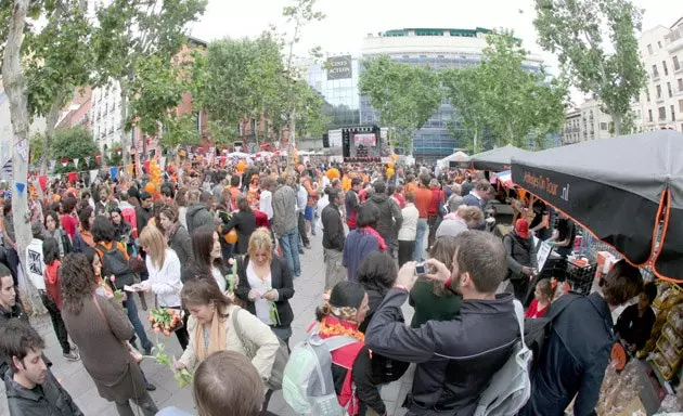 Holanda e suas motos invadem Madri