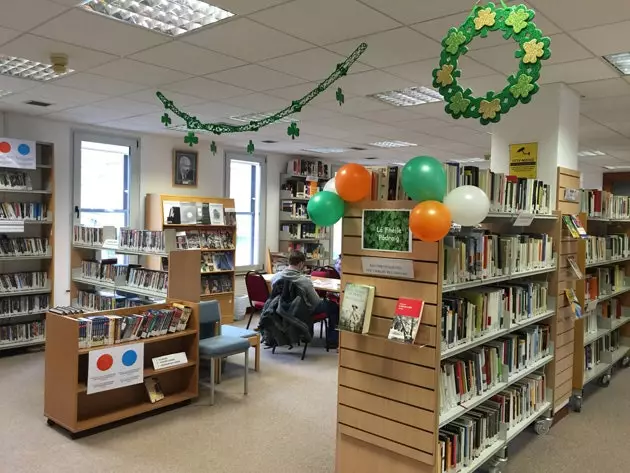 Cervantes Institute Library i Dublin