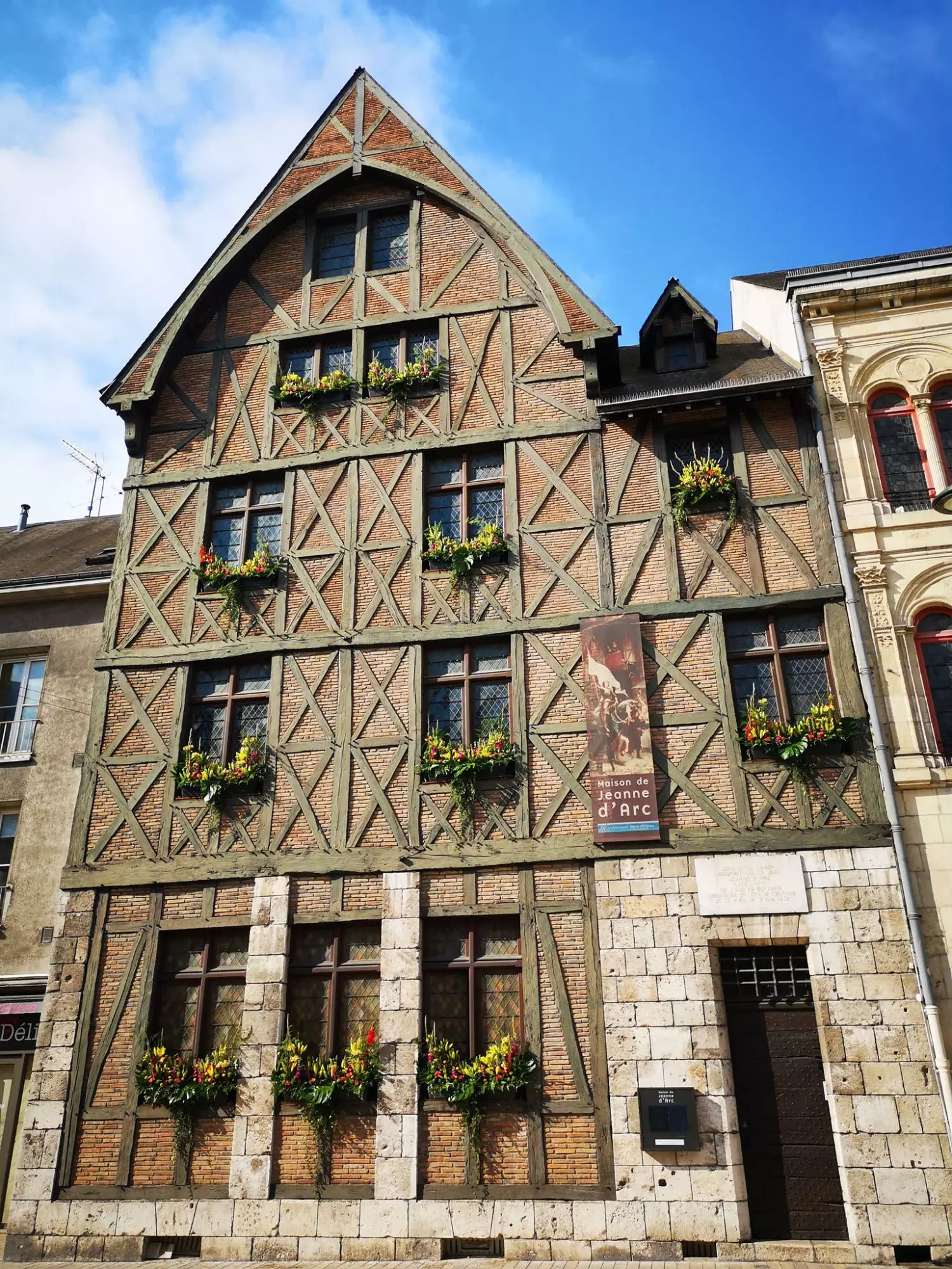 Maison de Jeanne d'Arc a Orlans.