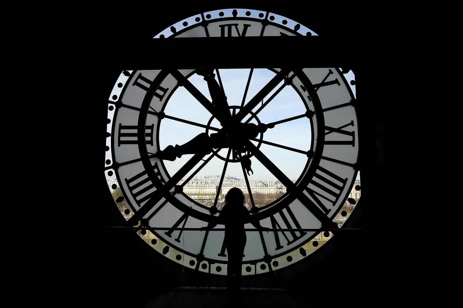 La célèbre horloge de la Muse d'Orsay