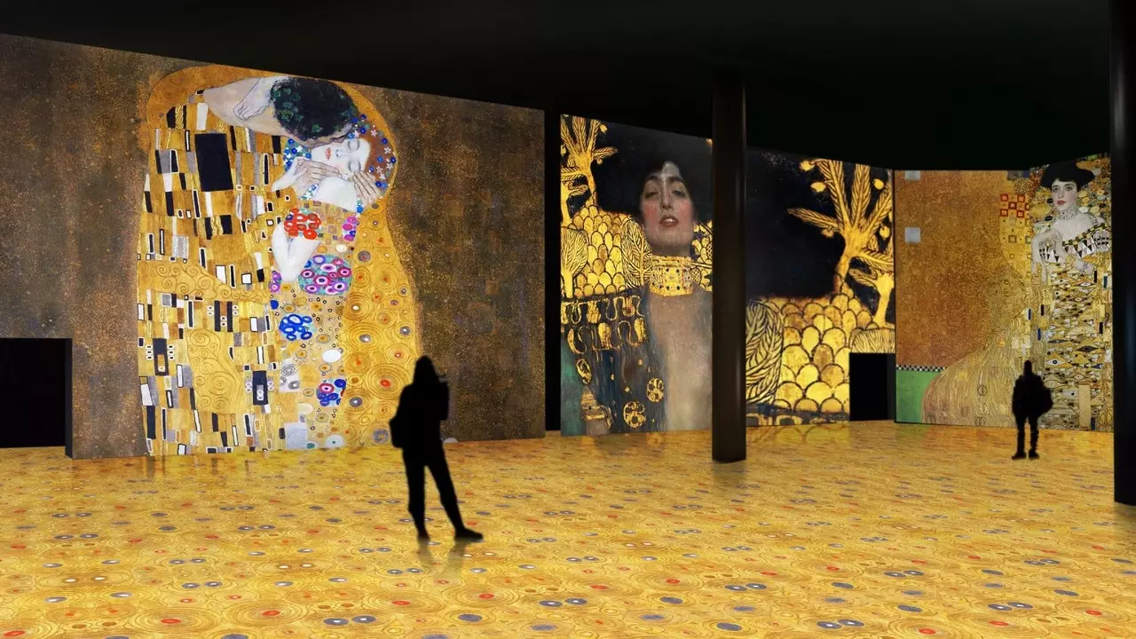 Valencia organiseert de meeslepende Klimt-tentoonstelling