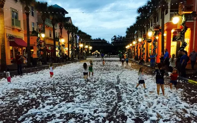 Wonner et schneit a Florida