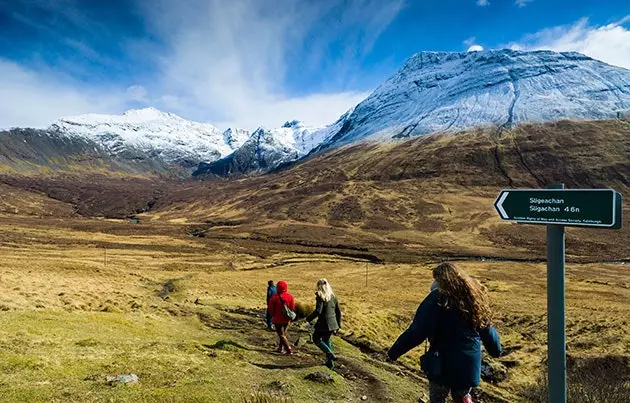 Great Glen Walk 117 kilometer mellem Inverness og Fort William