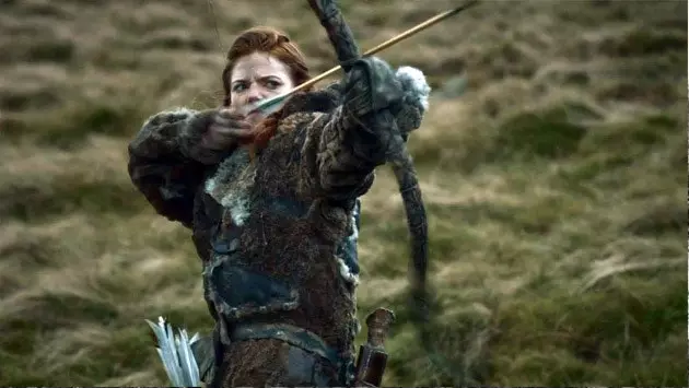 Má tá tú amú, bain díot do bhróga agus fan go ciúin le duine éigin chun tú a tharrtháil ní rachadh Ygritte amú ach...