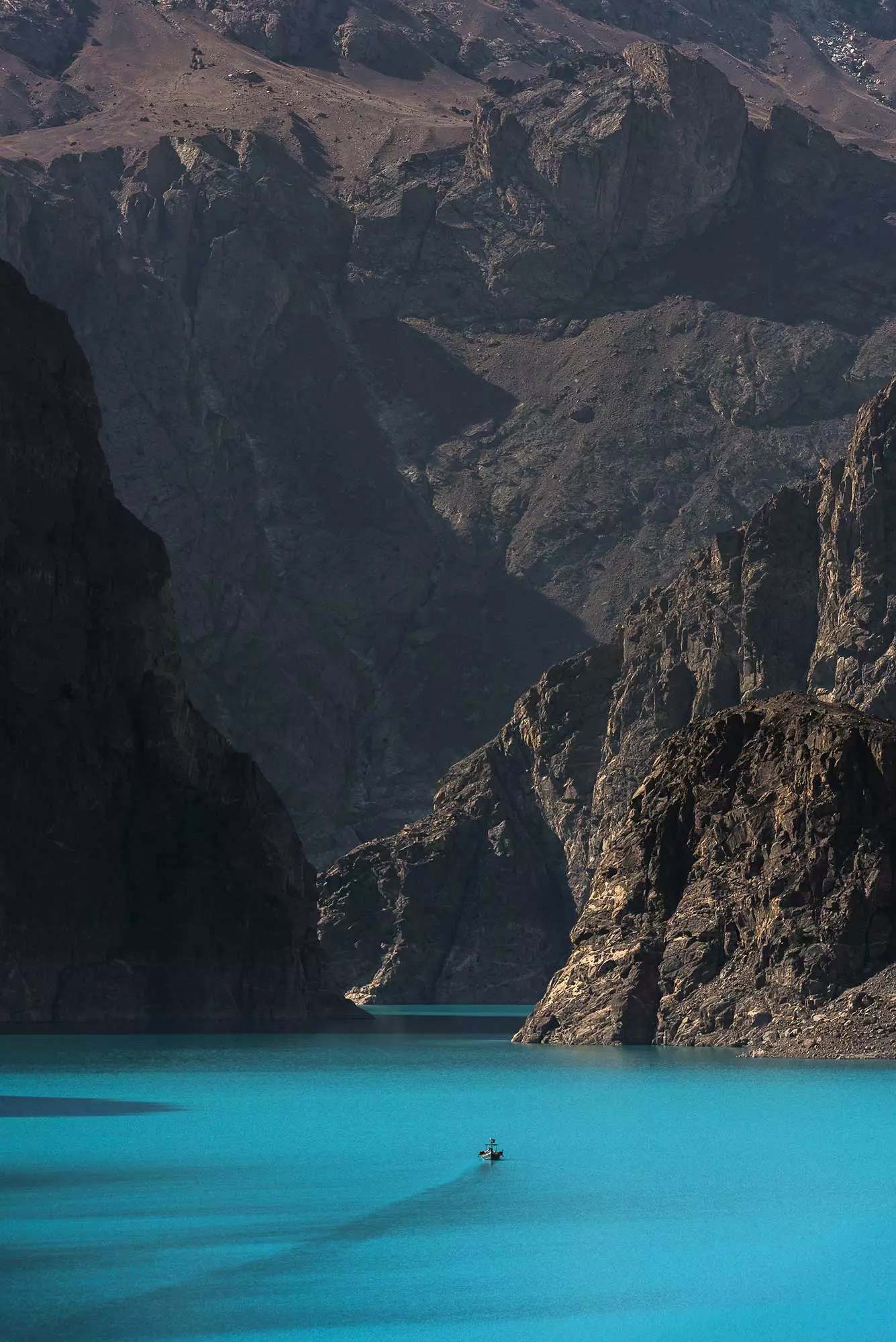 Jezero Attabad Hunza Valley Pakistan