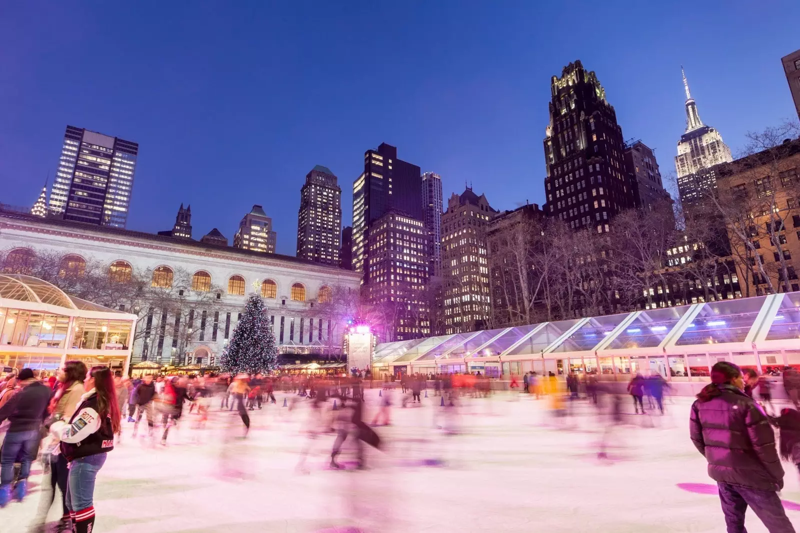 Des stands de Noël et une patinoire vont à nouveau conquérir Bryant Park